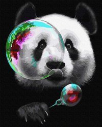 Dreamy Panda Baby Malen nach Zahlen