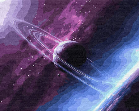 Unbekannte Farben des Kosmos Gemälde nach Zahlen
