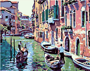 Venedig Malen nach Zahlen