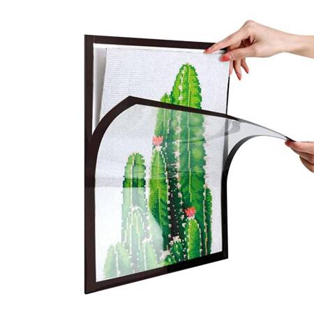 kids art frame black