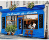 Französisches Café. Malen nach Zahlen