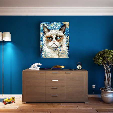 Van Goghs Katze Malen Nach Zahlen