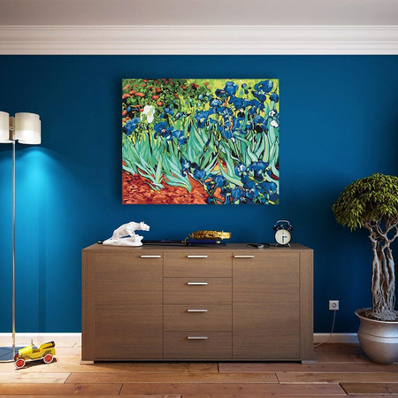 Schwertlilien. Van Gogh Malen Nach Zahlen