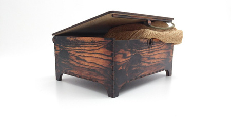 WOOD PUZLE Holzpuzzle Katze Mit Tierelementen 190 Stk. Größe 450х310 mm