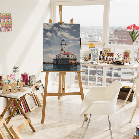 Leuchtturmwächter Malen Nach Zahlen