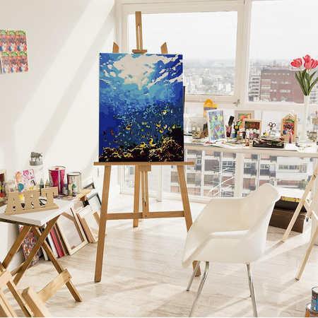 Unterwasserwelt Malen nach Zahlen