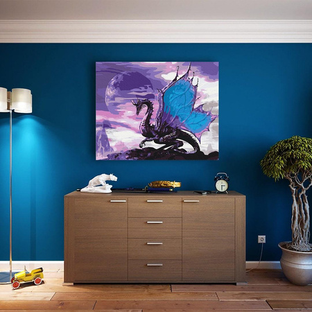 Himmlischer Drache Malen Nach Zahlen