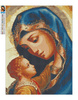 Diamantstickerei ohne Rahmen Maria mit Jesus 30x40 Diamantmosaik 5D