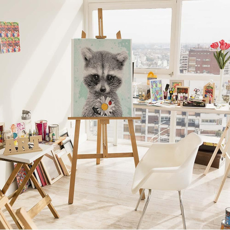 Ein Gänseblümchen für dich Malen nach Zahlen ohne Rahmen