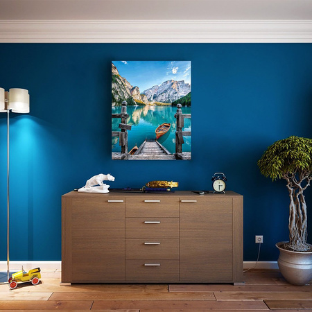 Boot auf dem See Malen Nach Zahlen