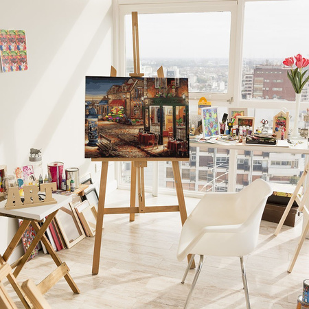 Abendcafé Malen Nach Zahlen