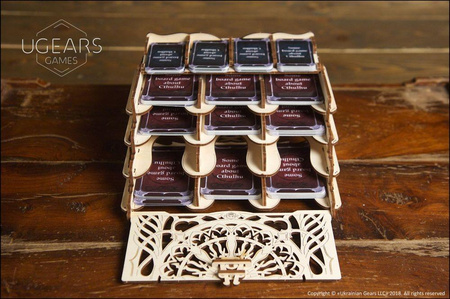 Kartenbox mechanisches Gerät für Brettspiele