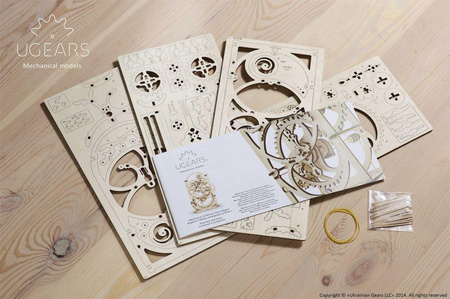 Timer 20 min. Mechanisches Modell zum Falten