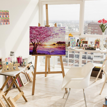 Sakura Malen nach Zahlen