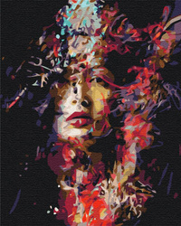 Das Mädchen der Gegensätze Malen Nach Zahlen