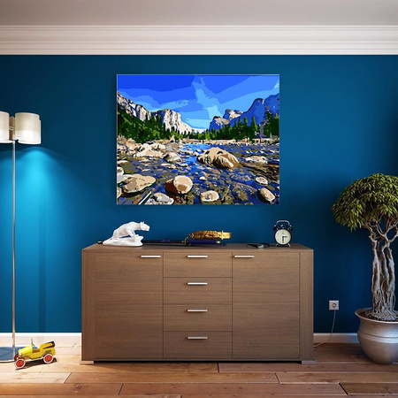 Berge Malen nach Zahlen