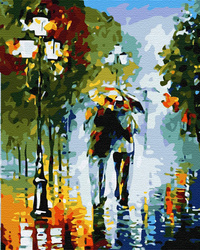 Spaziergang im Park Malen Nach Zahlen