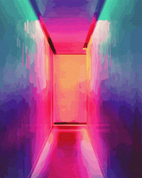 Lichter Pfad zu Träumen Malen Nach Zahlen