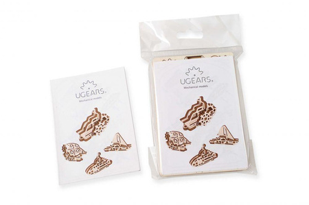 U-Fidgety Ship mechanisches Spielzeug 4-tlg.