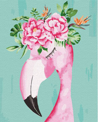 Flamingo Malen Nach Zahlen