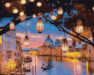 Lichter in Venedig Malen Nach Zahlen