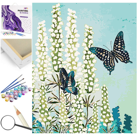 Schmetterlinge Malen Nach Zahlen