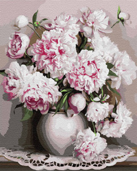 Pfingstrosen Malen Nach Zahlen