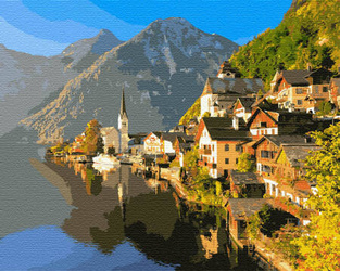 Stadt in Österreich Malen Nach Zahlen