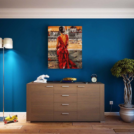 Nachdenken am Fluss Malen Nach Zahlen