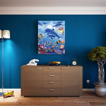 Meereswelt Malen Nach Zahlen