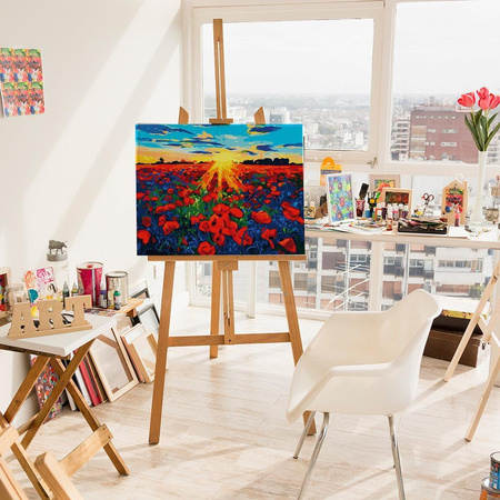 Tulpenfeld Malen nach Zahlen