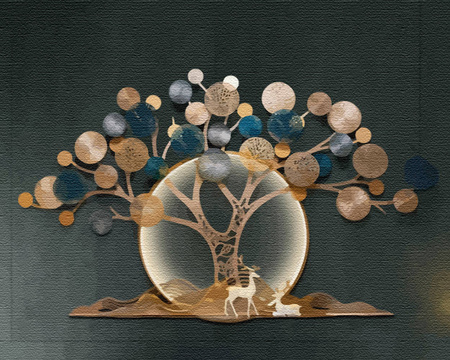 Baum der Träume Malen Nach Zahlen