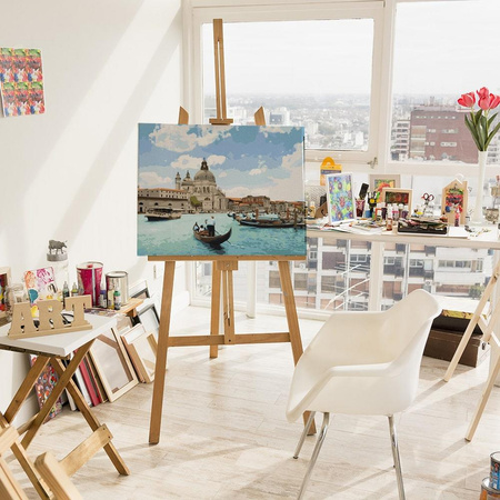 Venedig Malen nach Zahlen ohne Rahmen