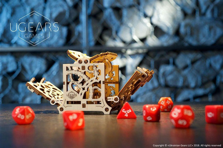 Mechanisches Gerät der Würfelbox für Brettspiele