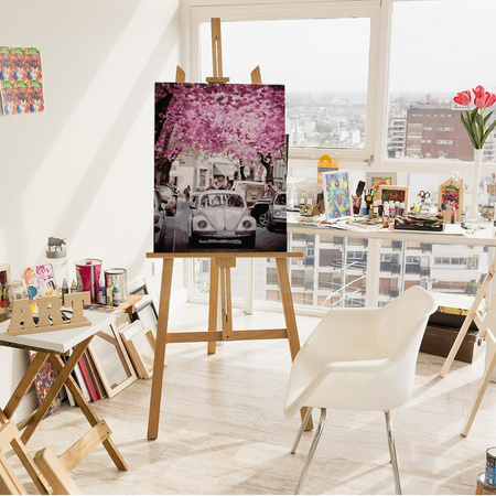 Malen nach Zahlen in der Stadt