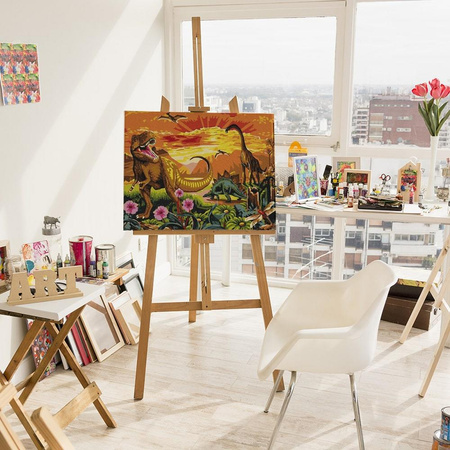 Jurassic Park Malen nach Zahlen