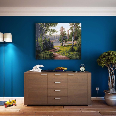 Waldweg Malen Nach Zahlen