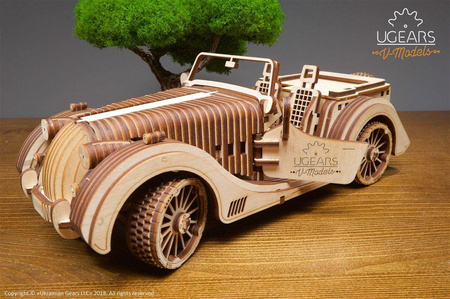 Roadster VM-01 Mechanisches Modell zum Zusammenklappen