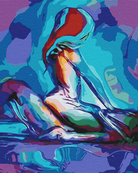 Farben der Leidenschaft, Neujahrs-Weihnachtsmann Malen Nach Zahlen