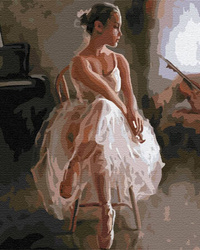 Ein junger Ballettstar Malen Nach Zahlen