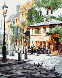 Sommercafé Malen Nach Zahlen