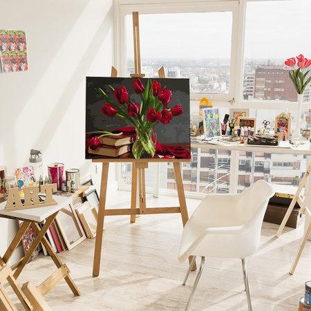 Tulpenstrauß Malen Nach Zahlen