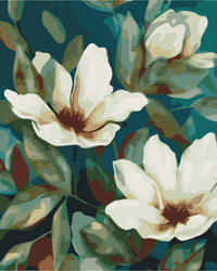 Die Zärtlichkeit der Blumen Malen Nach Zahlen