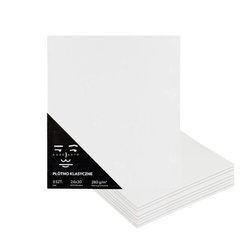 40x Baumwollleinwand 3mm 24x30 cm Malleinwand