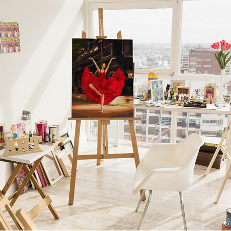 Eine leidenschaftliche Ballerina Malen Nach Zahlen