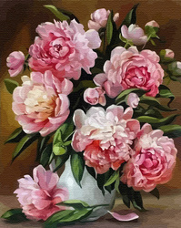 Liebesblumen Malen Nach Zahlen