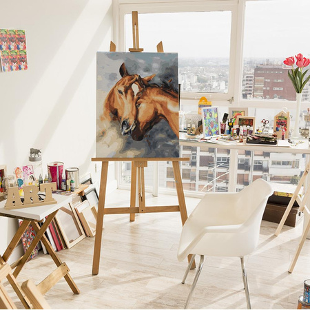 Pferdezärtlichkeit Malen Nach Zahlen