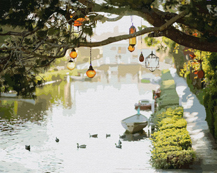 Wärme am Fluss Malen Nach Zahlen