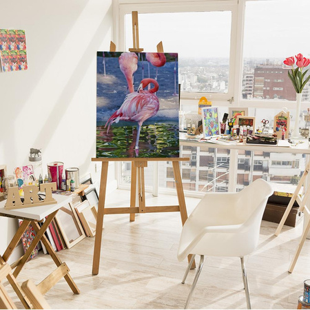 Rosa Flamingos 20x30cm Malen nach Zahlen