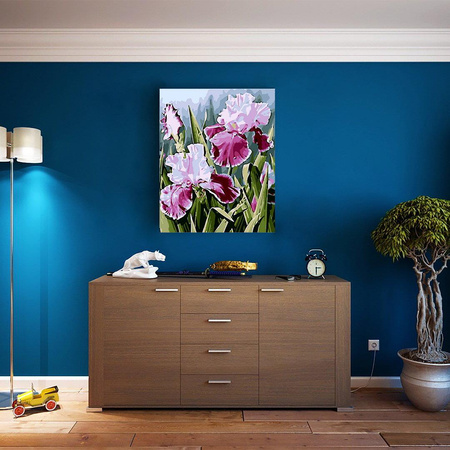 Schwertlilien Malen Nach Zahlen